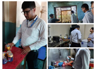 काठमाडौँमा खाद्य व्यवसाय अनुगमन : म्याद गुज्रिएका खाद्यवस्तु नष्टदेखि स्वच्छता सुधारको निर्देशन अनुगमनसम्बन्धी समाचार तस्बिर