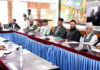 विपद् जोखिम न्यूनीकरणका लागि उच्चस्तरीय संयन्त्रबारे सर्वदलीय बैठक सिंहदरबारमा आयोजित सर्वदलीय बैठक