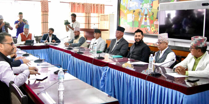 सर्वदलीय बैठक, सिंहदरबार सिंहदरबारमा आयोजित सर्वदलीय बैठक