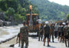 भोटेकोशी बाढी : १,३४१ जनाको शव फेला, अझै करिब ५ हजार बेपत्ता Security personnel and rescue workers clear flood debris during Bhotekoshi flood relief operations in Nepal