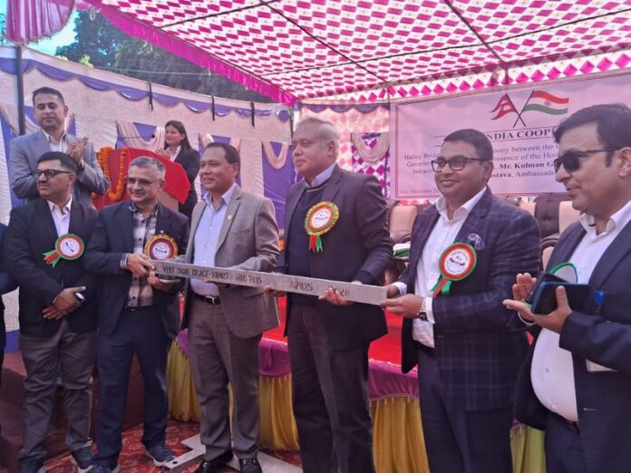 भारत–नेपाल बेली पुल सहयोगको फाइल तस्बिर भारत–नेपाल बेली पुल सहयोगको फाइल तस्बिर
