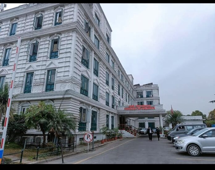 सिंहदरबारस्थित नेपालको अर्थ मन्त्रालय