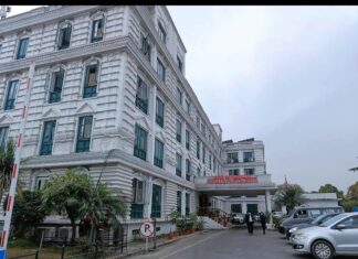 काठमाडौंस्थित नेपाल सरकारको अर्थ मन्त्रालय भवन