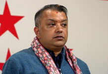 नेपाली कांग्रेसका सभापति गगन थापा