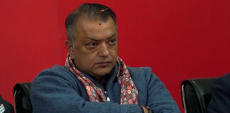 गगन थापा नेपाली कांग्रेसको सभापतिमा निर्वाचित नेपाली कांग्रेसका सभापति गगन थापा
