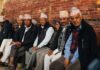 राजनीतिक बैठकको प्रतिनिधिमूलक तस्बिर; नेपाली कांग्रेसको महाधिवेशनको वास्तविक तस्बिर होइन