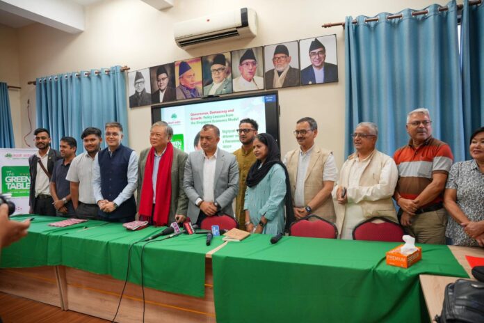 नेपाली कांग्रेसको कार्यक्रमको प्रतिनिधिमूलक तस्बिर