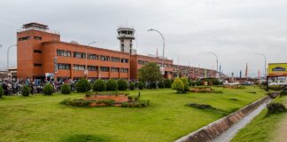 काठमाडौंको त्रिभुवन अन्तर्राष्ट्रिय विमानस्थल